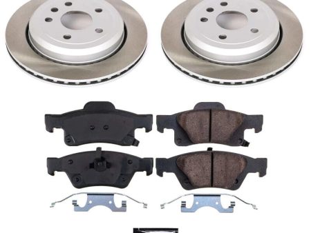 Power Stop 2022 Jeep Grand Cherokee WK Rear Semi-Coated Rotor Kit Discount