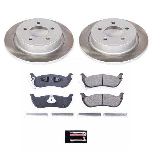 Power Stop 04-08 Chrysler Pacifica Rear Semi-Coated Rotor Kit Discount