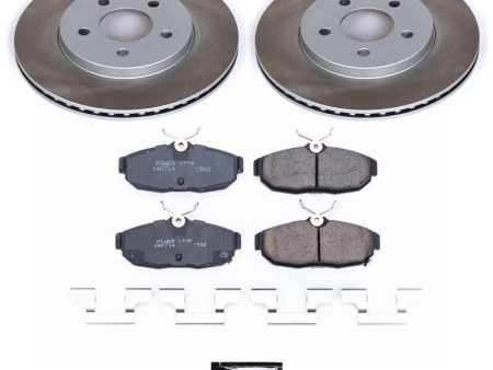 Power Stop 2012 Ford Mustang Rear Semi-Coated Rotor Kit Sale