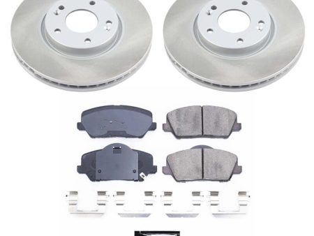 Power Stop 14-16 Kia Forte5 Front Semi-Coated Rotor Kit Online Hot Sale