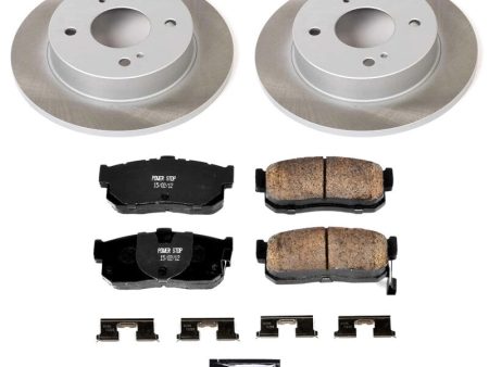 Power Stop 00-01 Nissan Sentra Rear Semi-Coated Rotor Kit Online Hot Sale