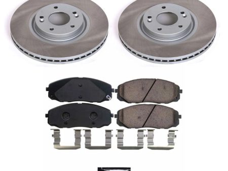 Power Stop 15-21 Kia Sedona Front Semi-Coated Rotor Kit Cheap