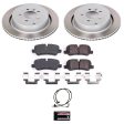 Power Stop 06-13 Land Rover Range Rover Sport Rear Semi-Coated Rotor Kit For Discount