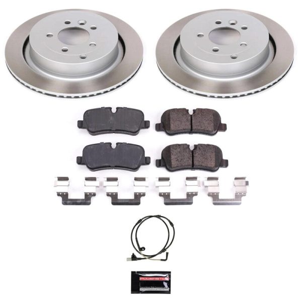 Power Stop 06-13 Land Rover Range Rover Sport Rear Semi-Coated Rotor Kit For Discount