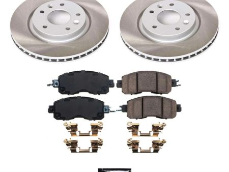 Power Stop 14-17 Nissan LEAF Front Semi-Coated Rotor Kit For Discount