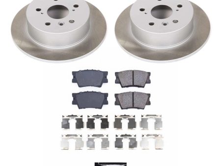 Power Stop 07-11 Toyota Camry Rear Semi-Coated Rotor Kit Online now