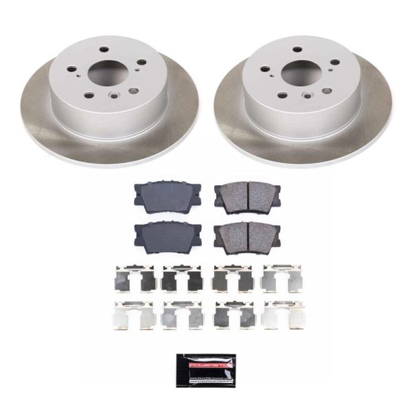 Power Stop 07-11 Toyota Camry Rear Semi-Coated Rotor Kit Online now