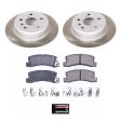 Power Stop 99-03 Lexus RX300 Rear Semi-Coated Rotor Kit For Cheap