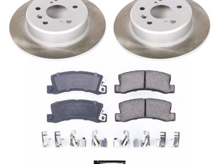 Power Stop 99-03 Lexus RX300 Rear Semi-Coated Rotor Kit For Cheap