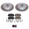 Power Stop 17-22 Honda Ridgeline Rear Semi-Coated Rotor Kit Online now