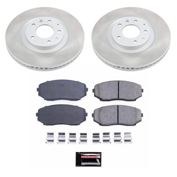 Power Stop 07-15 Mazda CX-9 Front Semi-Coated Rotor Kit Online Hot Sale