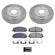 Power Stop 08-10 Nissan TITAN Front Semi-Coated Rotor Kit Online now