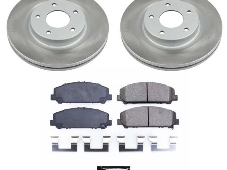 Power Stop 08-10 Nissan TITAN Front Semi-Coated Rotor Kit Online now