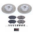 Power Stop 17-18 Mazda 3 Front Semi-Coated Rotor Kit Online Hot Sale