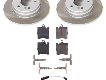 Power Stop 00-03 Mercedes-Benz CLK430 Rear Semi-Coated Rotor Kit For Cheap