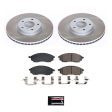 Power Stop 09-19 Nissan 370Z Front Semi-Coated Rotor Kit on Sale