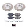 Power Stop 01-03 Toyota Prius Front Semi-Coated Rotor Kit For Cheap