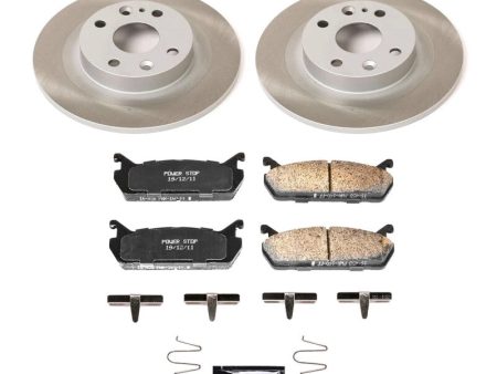 Power Stop 91-96 Mercury Tracer Rear Semi-Coated Rotor Kit Online