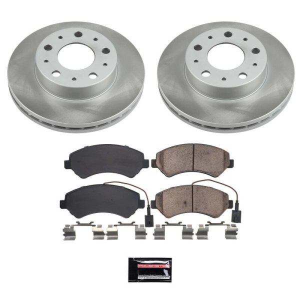 Power Stop 14-23 Ram ProMaster 3500 Front Semi-Coated Rotor Kit Online