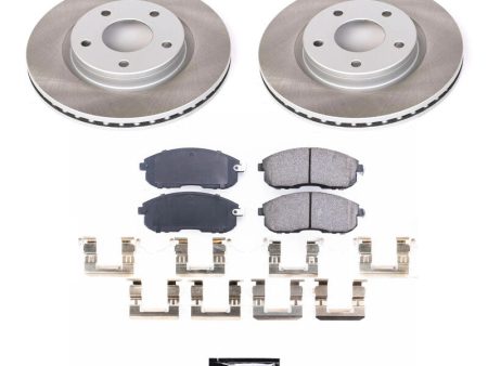 Power Stop 13-19 Nissan Sentra Front Semi-Coated Rotor Kit Online now