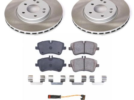 Power Stop 09-11 Mercedes-Benz SLK300 Front Semi-Coated Rotor Kit Online Sale