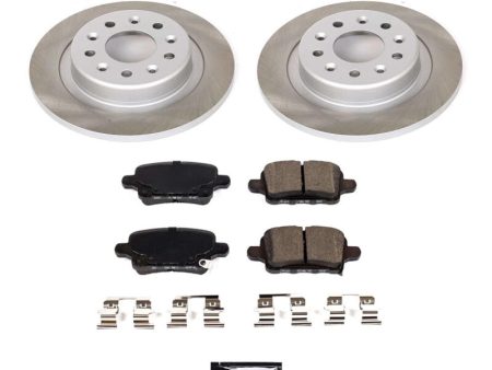 Power Stop 2021 GMC Terrain Rear Semi-Coated Rotor Kit Online now