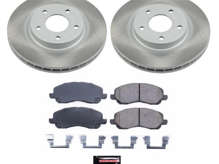 Power Stop 11-20 Mitsubishi Outlander Sport Front Semi-Coated Rotor Kit Online