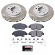 Power Stop 03-05 Honda Civic Front Semi-Coated Rotor Kit Fashion