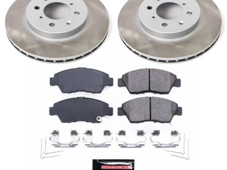 Power Stop 03-05 Honda Civic Front Semi-Coated Rotor Kit Fashion