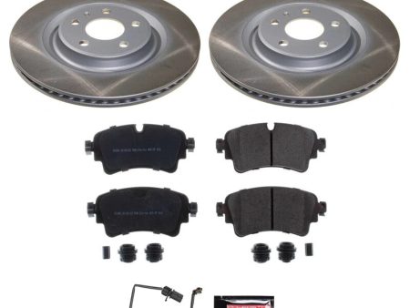 Power Stop 18-20 Audi S5 Sportback Rear Semi-Coated Rotor Kit For Discount