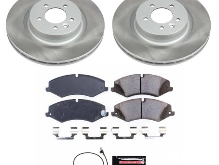 Power Stop 11-16 Land Rover LR4 Front Semi-Coated Rotor Kit For Discount