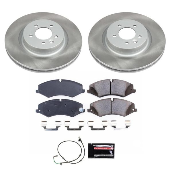 Power Stop 11-16 Land Rover LR4 Front Semi-Coated Rotor Kit For Discount