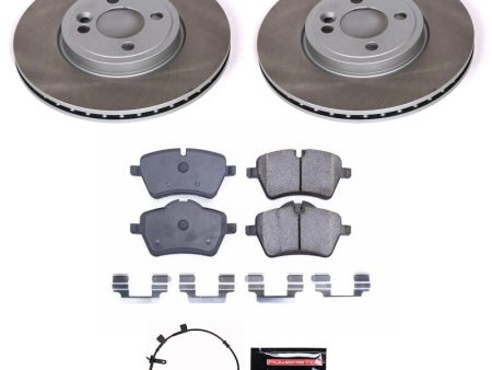 Power Stop 12-15 Mini Cooper Front Semi-Coated Rotor Kit Sale