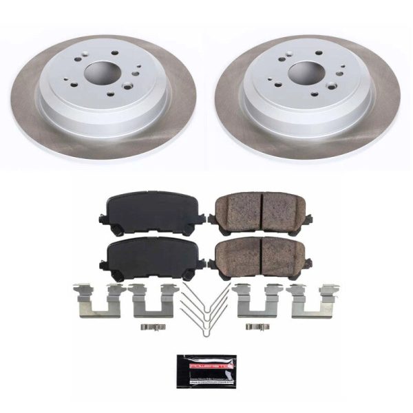 Power Stop 14-16 Acura MDX Rear Semi-Coated Rotor Kit Online Hot Sale