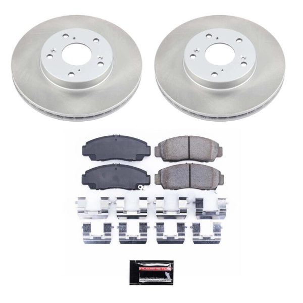 Power Stop 03-07 Honda Accord Front Semi-Coated Rotor Kit Sale