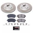 Power Stop 2000 Subaru Outback Front Semi-Coated Rotor Kit on Sale