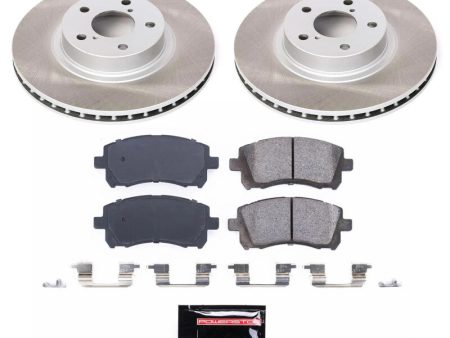 Power Stop 2000 Subaru Outback Front Semi-Coated Rotor Kit on Sale