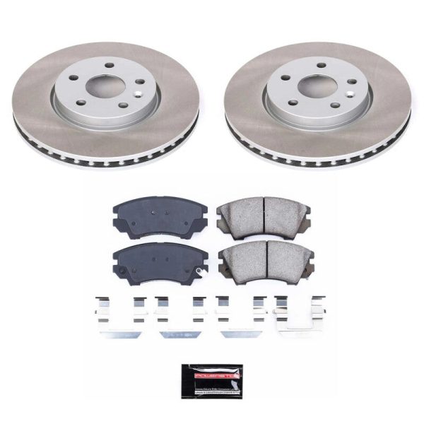 Power Stop 10-11 Saab 9-5 Front Semi-Coated Rotor Kit Online Hot Sale