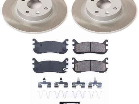 Power Stop 97-99 Mercury Tracer Rear Semi-Coated Rotor Kit Discount