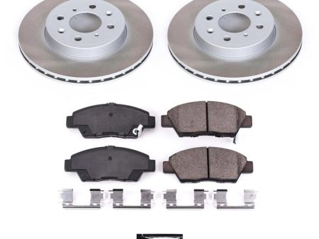 Power Stop 15-20 Honda Fit Front Semi-Coated Rotor Kit Online Sale