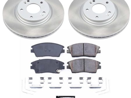 Power Stop 17-22 Kia Sportage Front Semi-Coated Rotor Kit Online now