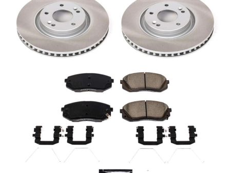 Power Stop 16-20 Kia Optima Front Semi-Coated Rotor Kit on Sale