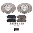 Power Stop 14-15 Jeep Cherokee Front Semi-Coated Rotor Kit Cheap