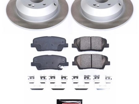 Power Stop 16-20 Kia Sorento Rear Semi-Coated Rotor Kit Hot on Sale