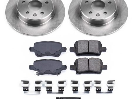 Power Stop 16-19 Chevrolet Volt Rear Semi-Coated Rotor Kit on Sale