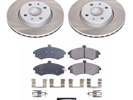 Power Stop 02-05 Hyundai Elantra Front Semi-Coated Rotor Kit on Sale