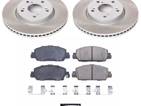 Power Stop 16-22 Honda HR-V Front Semi-Coated Rotor Kit Online Sale