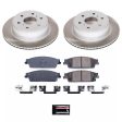 Power Stop 15-20 GMC Yukon XL Rear Semi-Coated Rotor Kit For Sale