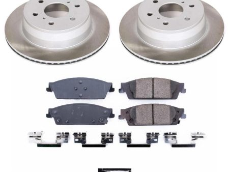 Power Stop 15-20 GMC Yukon XL Rear Semi-Coated Rotor Kit For Sale