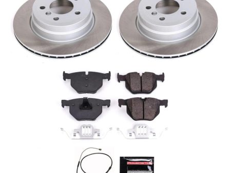 Power Stop 11-19 BMW X6 Rear Semi-Coated Rotor Kit on Sale